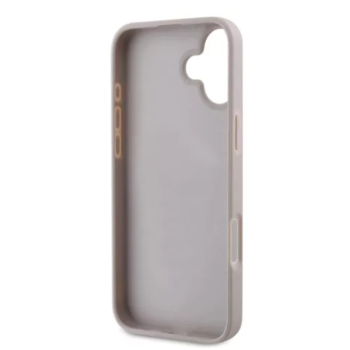 Guess PU 4G Stripe tok iPhone 16 készülékhez rózsaszín