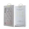 Guess PU 4G Stripe tok iPhone 16 készülékhez rózsaszín