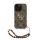 Guess PU 4G Metal Logo Strap tok iPhone 16 Pro Max készülékhez barna