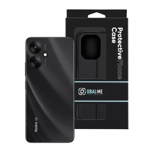 OBAL:ME SmoothTouch tok Xiaomi Redmi 13C 5G készülékhez fekete