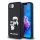 Karl Lagerfeld 3D Rubber Karl and Choupette Tok iPhone 16e/17e készülékhez fekete