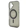 Guess IML Rhinestones Ring MagSafe tok iPhone 16 készülékhez fekete