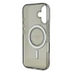 Guess IML Rhinestones Ring MagSafe tok iPhone 16 készülékhez fekete