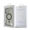Guess IML Rhinestones Ring MagSafe tok iPhone 16 készülékhez fekete