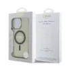 Guess IML Rhinestones Ring MagSafe tok iPhone 16 Pro készülékhez fekete