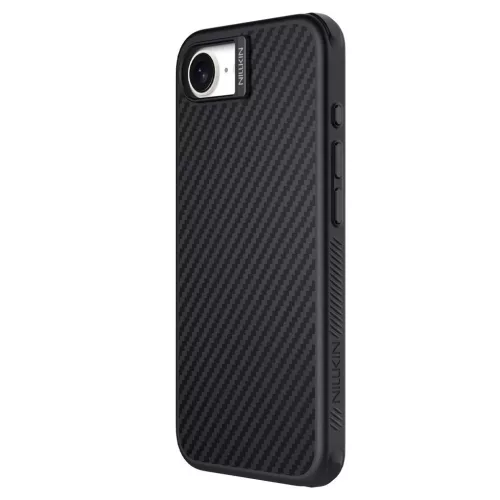 Nillkin Synthetic Fiber PRO Magnetic Hard Case for Apple iPhone 16e/17e készülékhez fekete