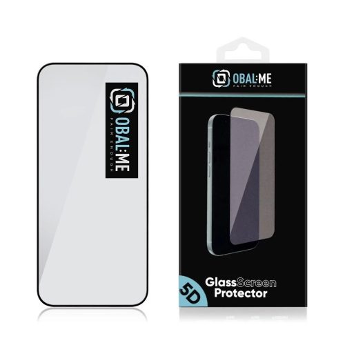 OBAL:ME 5D üvegfólia Google Pixel 9/9 Pro készülékhez fekete