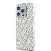 Karl Lagerfeld IML Electroplated Repeated Logo tok iPhone 15 Pro készülékhez arany