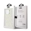 Karl Lagerfeld IML Electroplated Repeated Logo tok iPhone 15 Pro készülékhez arany