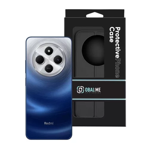 OBAL:ME SmoothTouch tok Xiaomi Redmi 14C 4G/Poco C75/Poco M7 5G készülékhez fekete
