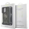 Guess PU 4G Metal Logo Crossbody Strap tok iPhone 16 készülékhez barna