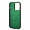 AMG Liquid Silicone Green Logo tok iPhone 14 Pro Max készülékhez szürke