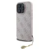 Guess 4G Charm tok iPhone 16 Pro készülékhez Tone on Tone rózsaszín