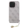Guess 4G Charm tok iPhone 16 Pro Max készülékhez Tone on Tone rózsaszín