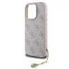 Guess 4G Charm tok iPhone 16 Pro Max készülékhez Tone on Tone rózsaszín