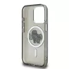 Karl Lagerfeld IML Glitter Karl and Choupette Sketch MagSafe tok iPhone 15 Pro készülékhez fekete