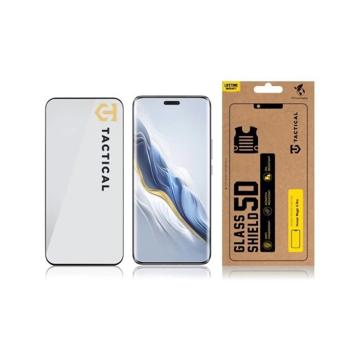 Tactical Glass Shield 5D kijelzővédő for Honor Magic6 Pro készülékhez fekete
