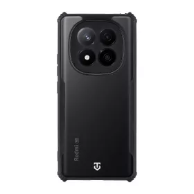   Tactical Quantum Stealth tok Xiaomi Redmi Note 14 Pro+ 5G készülékhez, átlátszó/fekete