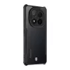 Tactical Quantum Stealth tok Xiaomi Redmi Note 14 Pro+ 5G készülékhez, átlátszó/fekete