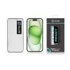OBAL:ME Privacy 5D üveg kijelzővédő Apple iPhone 15/16 készülékhez fekete