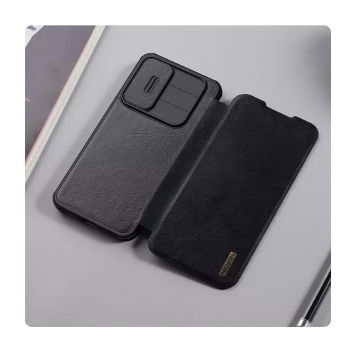Nillkin Qin Book PRO tok Samsung Galaxy A56 5G készülékhez fekete
