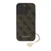 Guess 4G Charm tok iPhone 16 Pro Max készülékhez Tone on Tone barna
