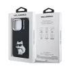 Karl Lagerfeld IML Aquarelle Choupette tok iPhone 15 Pro készülékhez fekete