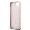 Guess PU 4G kis fém logós MagSafe tok az iPhone 16e készülékhez rózsaszín