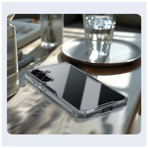 Nillkin Nature TPU PRO tok Samsung Galaxy S25+ készülékhez átlátszó