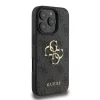 Guess PU 4G Metal Logo tok iPhone 16 Pro készülékhez szürke
