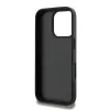 Guess PU 4G Metal Logo tok iPhone 16 Pro készülékhez szürke