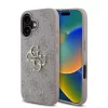 Guess PU 4G Metal Logo tok iPhone 16 készülékhez rózsaszín
