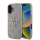 Guess PU 4G Metal Logo tok iPhone 16 készülékhez rózsaszín
