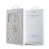 Guess PU 4G Metal Logo tok iPhone 16 Pro készülékhez rózsaszín