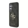 Guess PU 4G Metal Logo tok Samsung Galaxy S24 FE készülékhez szürke