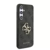 Guess PU 4G Metal Logo tok Samsung Galaxy S24 FE készülékhez szürke