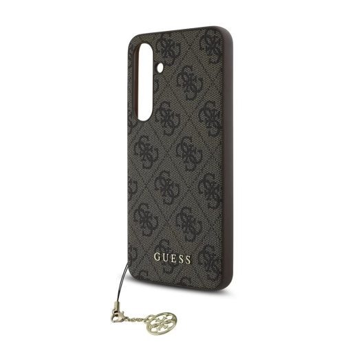 Guess 4G Charm tok Samsung Galaxy S24 FE készülékhez barna