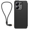 Made for Xiaomi könyv tok nyaklánccal – Xiaomi Redmi Note 13 4G készülékhez fekete