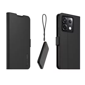   Made for Xiaomi Book Stand tok nyaklánccal Xiaomi Redmi Note 13 Pro 5G készülékhez fekete