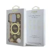 Guess IML 4G Peony MagSafe tok iPhone 16 Pro készülékhez barna