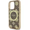 Guess IML 4G Peony MagSafe tok iPhone 16 Pro Max készülékhez barna