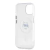 Karl Lagerfeld IML Choupette Head Metal Frame MagSafe tok iPhone 15 készülékhez átlátszó