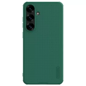   Nillkin Super Frosted PRO háttó tok Samsung Galaxy S25 készülékhez sötét zöld