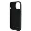 Karl Lagerfeld Grained PU K&CH Heads tok iPhone 15 készülékhez fekete