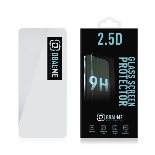 OBAL:ME 2.5D üveg kijelzővédő Motorola G54 5G/Power Edition készülékhez átlátszó