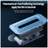 Nillkin edzett üveg 0.25mm Guardian 2.5D for Apple iPhone 16 készülékhez, fekete (applikátorral)