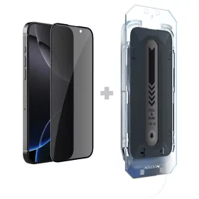   Nillkin Tempered Glass 0.25mm Guardian 2.5D kijelzővédő Apple iPhone 16 Pro Max készülékhez fekete (with applicator)