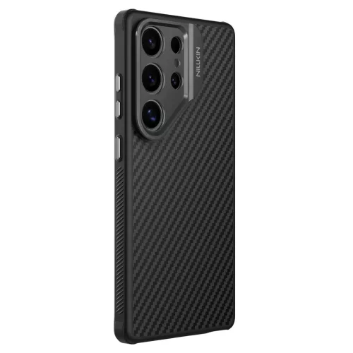 Nillkin CarboProp Aramid Magnetic tok Samsung Galaxy S25 Ultra készülékhez fekete
