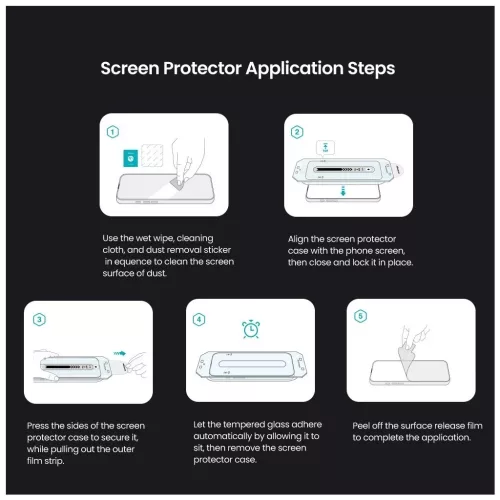 Nillkin edzett üveg kijelzővédő 0.2mm H+ PRO 2.5D Apple iPhone 16 Pro készülékhez (applikátorral)