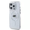 Karl Lagerfeld IML Karl Head Metal Frame MagSafe tok iPhone 15 Pro Max készülékhez átlátszó
